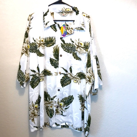 Hula Hula Hawaii Men’s Batik Shirt Size 3X - Picture 1 of 6